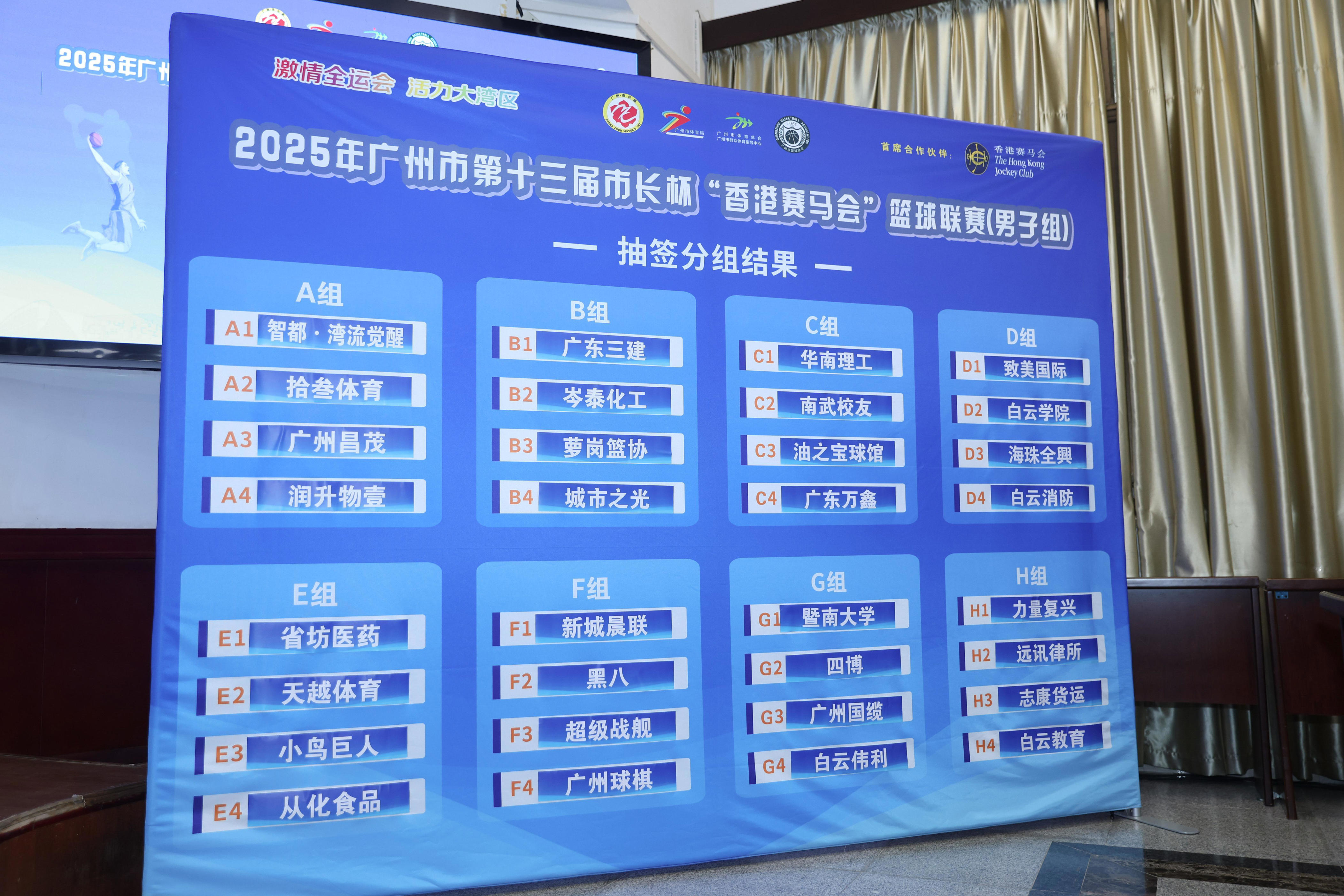 十三届市长, 广州市体育